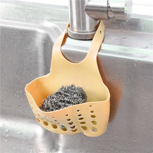 Adjustable Snap Sink Soap Sponge Holder