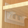 Shelf Support Adhesive Pegs Closet Partition Bracket Cabinet