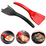 2 In 1 Nylon Grip Flip Pliers Egg Spatula