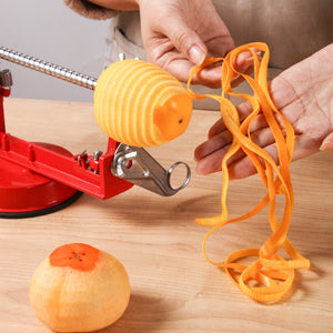 Hand-cranked Fruit Peeling Machine Apple Slicer Potato Peeler Vegetable  Cutter Multifunction Kitchen Tool