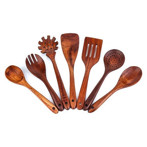 Thailand Teak Cooking Spoon