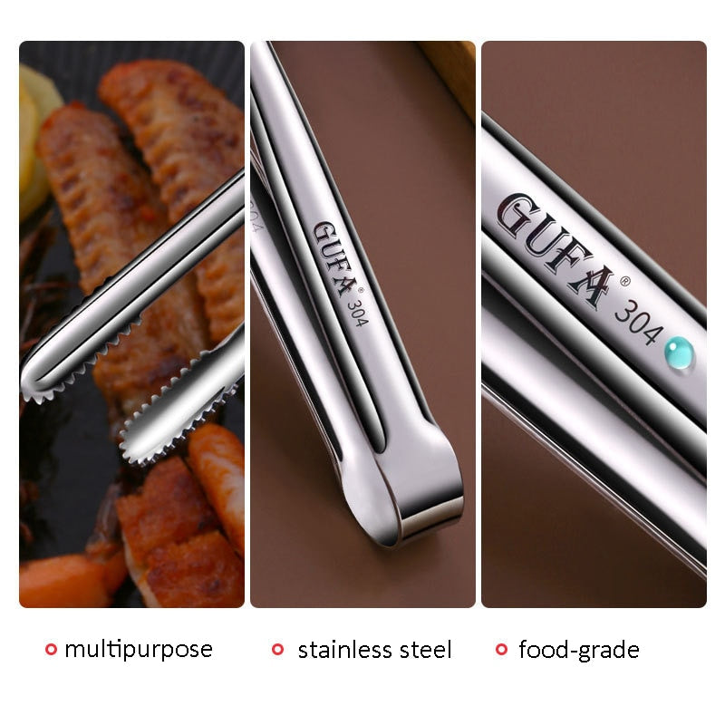 Grill Tongs Meat Cooking Utensils