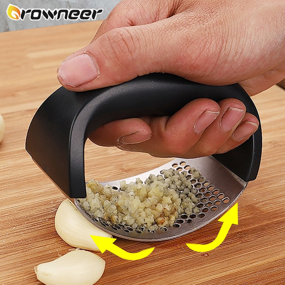 Multi-function Garlic Ginger Press Hand