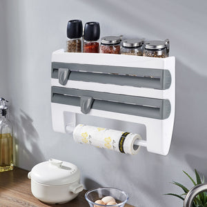 Mutifunction Paper Holder Sauce Bottle Rack