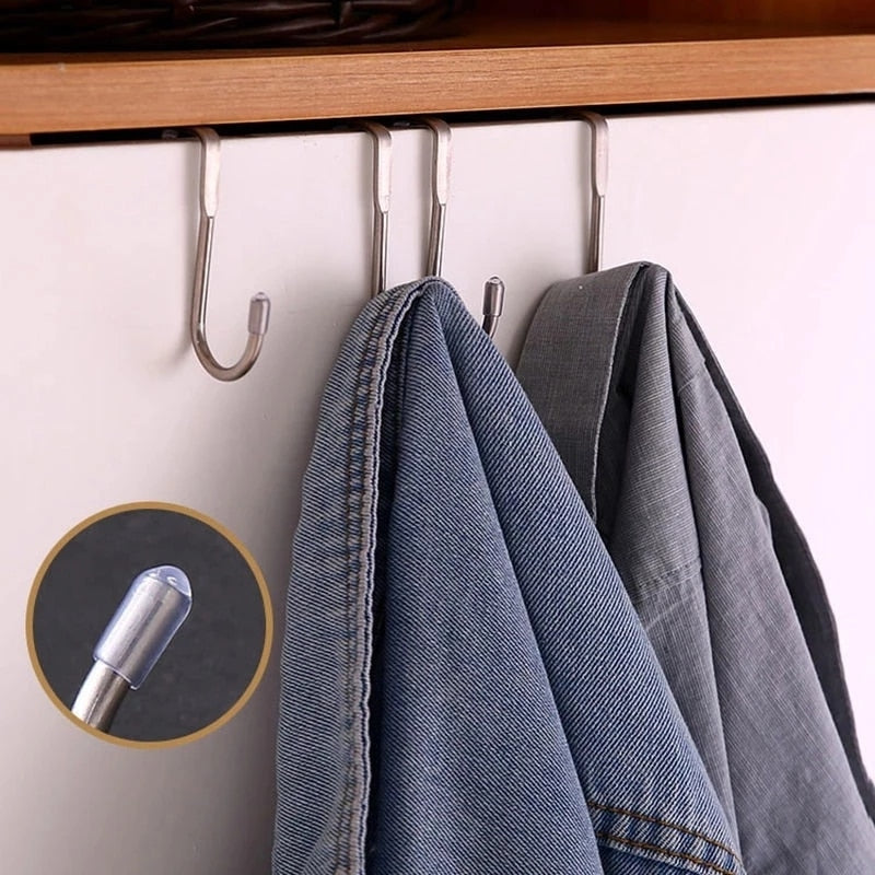 Cabinet Door Multi-Purpose Hook Towel Hanger