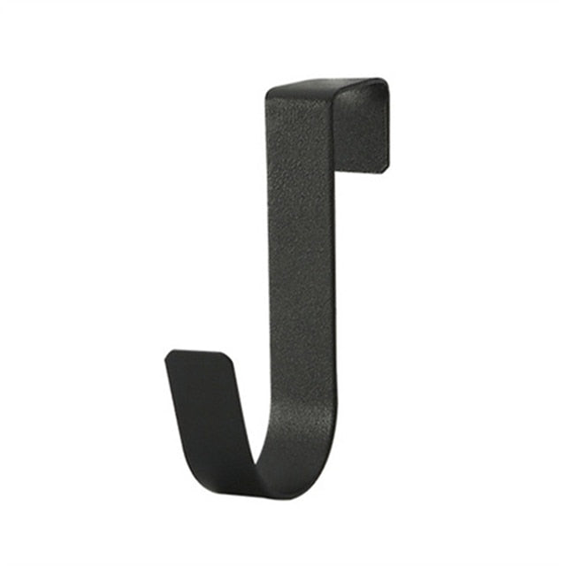 S-Shaped Metal Hook Cabinet Door Hanging Rack