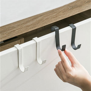 S-Shaped Metal Hook Cabinet Door Hanging Rack