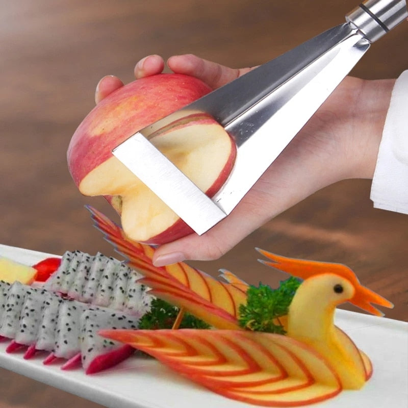 Fruit Carving Knife Triangular Shape